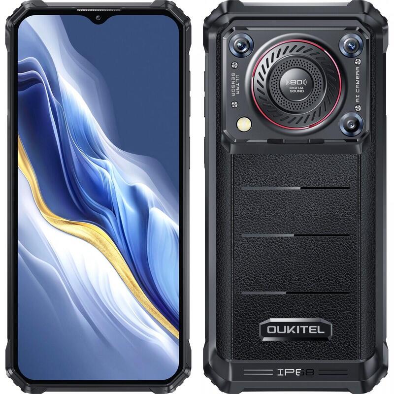 Smartphone Wp36 Pro 4g 6/256gb Ip68 Negro