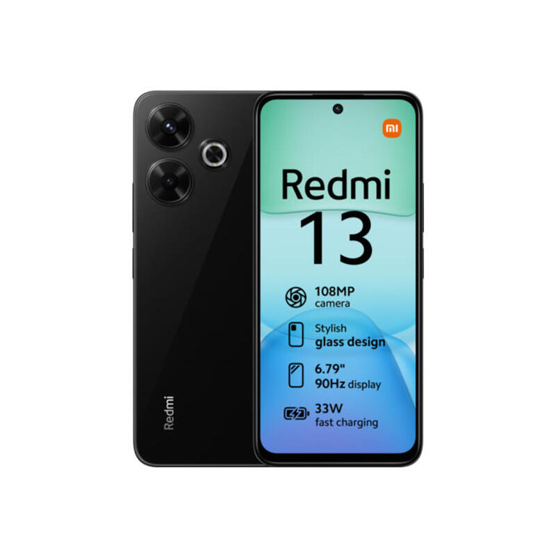 Smartphone Xiaomi Redmi 13 6gb 128gb 6.79' Negro Medianoche