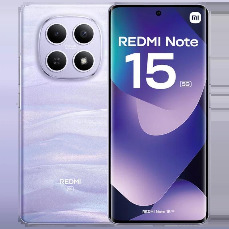 Smartphone Xiaomi Redmi Note 15 8+512gb 6.77" 5g Mist Purple Ita