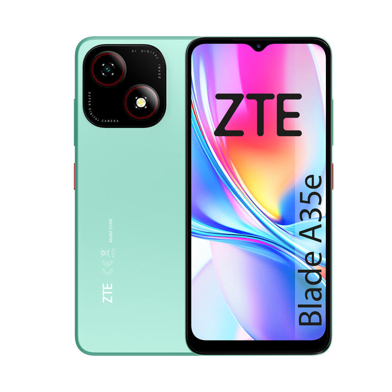 Smartphone Zte Blade A35e 2+32gb 6,52 4g Verde