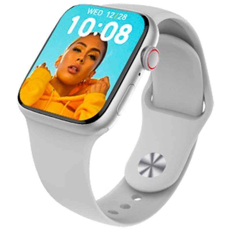 Smartwatch Dt No.1 Dt8 Pro Plata
