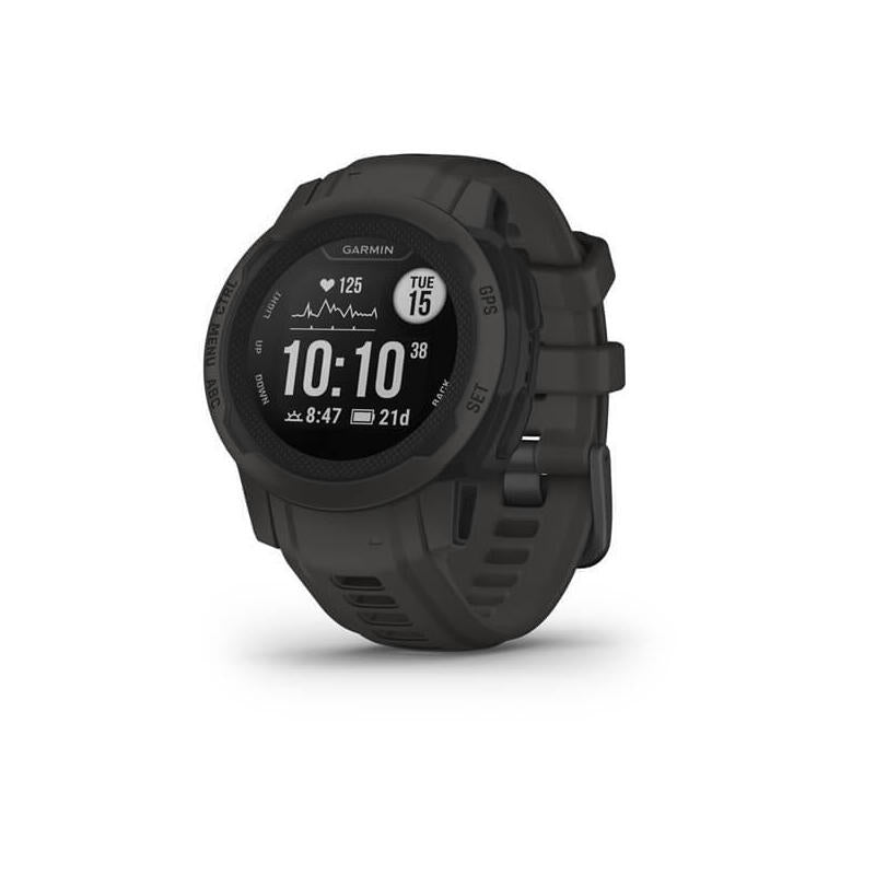 Smartwatch Garmin Instinct 2s Z Czujnikiem TäTna Hrm Elevate (Grafitowy / Grafitowy Pasek)