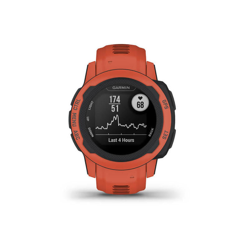 Smartwatch Garmin Instinct 2s Z Czujnikiem TäTna Hrm Elevate (Makowy / Makowy Pasek)