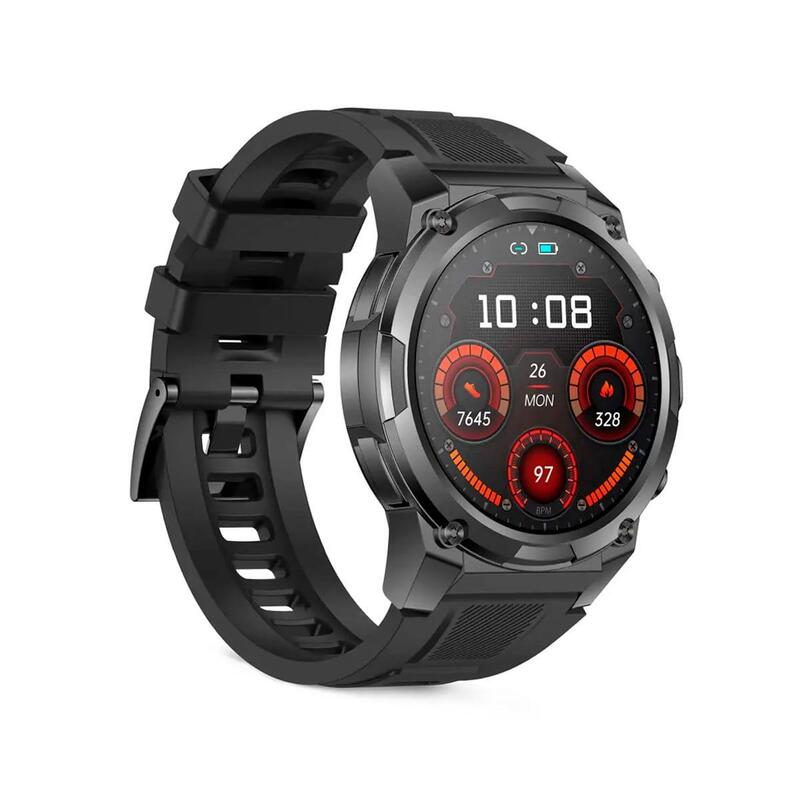 Smartwatch Ksix Explorer 2 Black 1.43" Amoled Multitáctil Gps