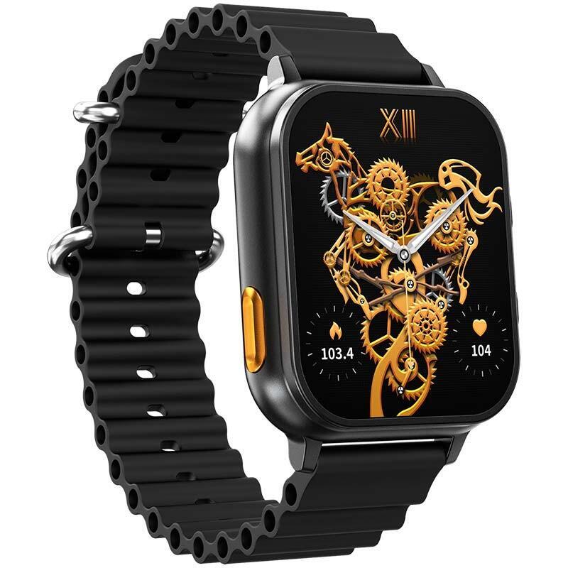 Smartwatch Lemfo N22 Negro Con Auriculares Tws
