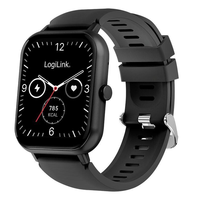 Smartwatch Logilink Edge 1,83" Lcd Touchscreen Bt5.2 Negro