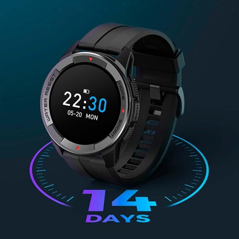 Smartwatch Mibro Watch X1 Negro Con Correa Deportiva Negra