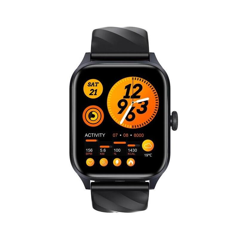 Weofly Active Smartwatch - Reloj Multifuncional Bluetooth Bt5.2 Negro