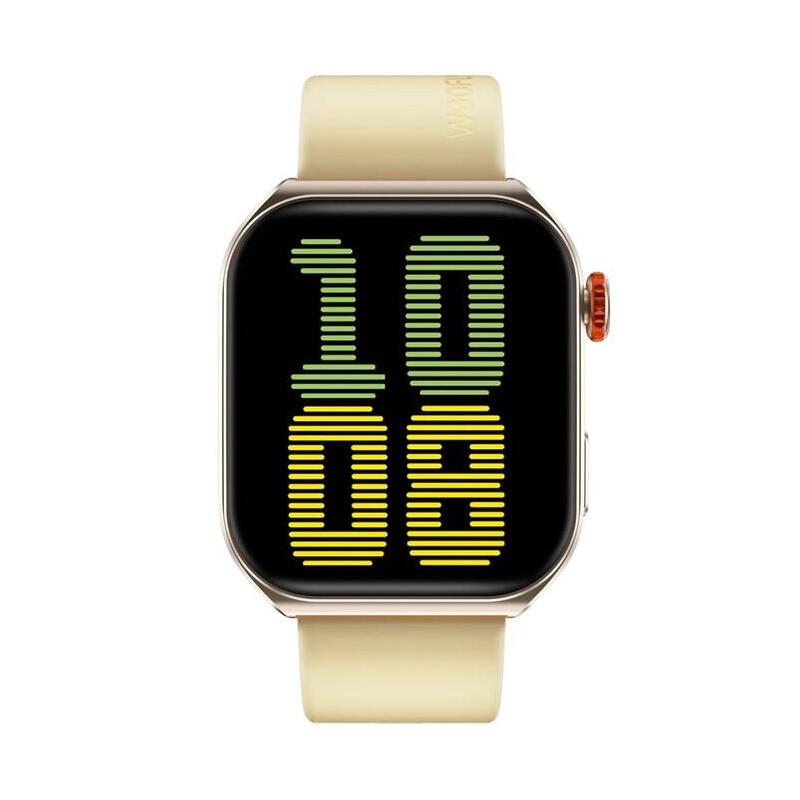 Weofly Edge 2 Smartwatch - Reloj Multifuncional Bluetooth Bt5.3 Dorado