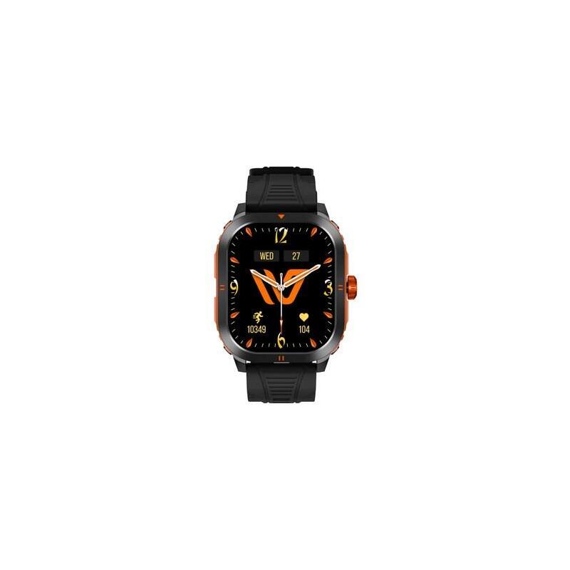 Weofly Pioneer Smartwatch - Reloj Multifuncional Bluetooth 5.3 Naranja