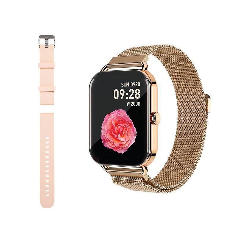 Smartwatch X16 Bluetooth Rosaowy