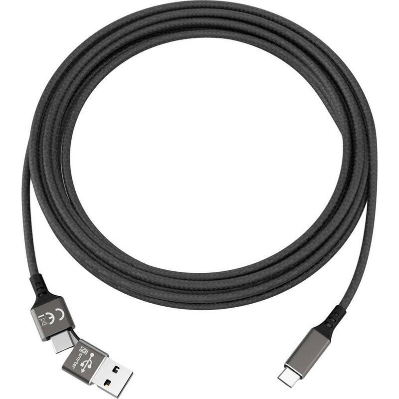Smrter Speedy Daten-& Ladecable, Typ Usb-C, 100cm, Negro Retail