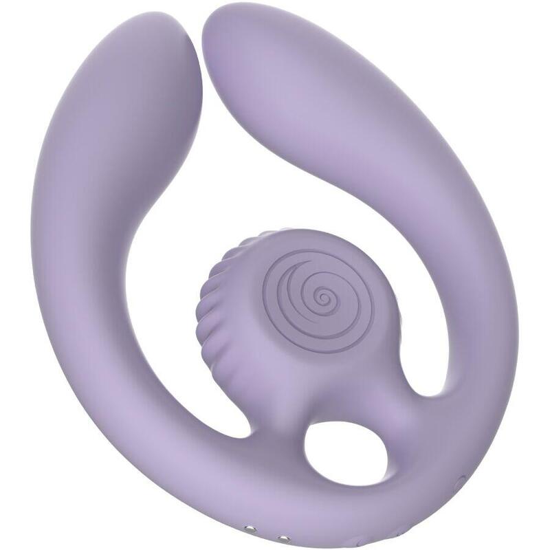 Snail Vibe - Gizi Dúo Estimulador De Parejas Control Remoto Lila