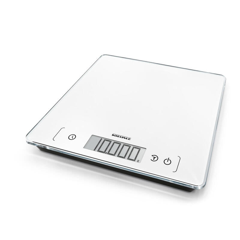 Soehnle Page Comfort 400 Blanco Encimera Plaza Báscula Electrónica De Cocina