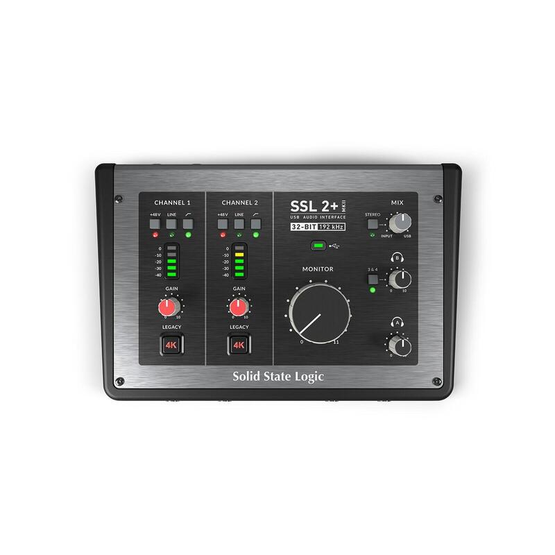 Solid State Logic Ssl2+ Mkii - Interfejs Audio 2x2 Usb-C