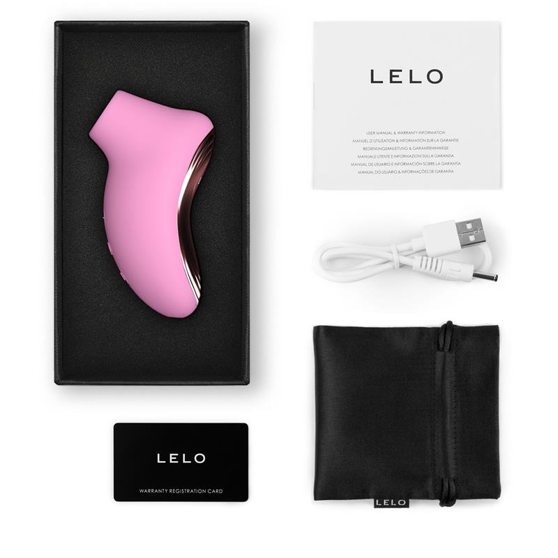 Lelo - Sona 2 Travel Masajeador Sónico De Clítoris Rosa