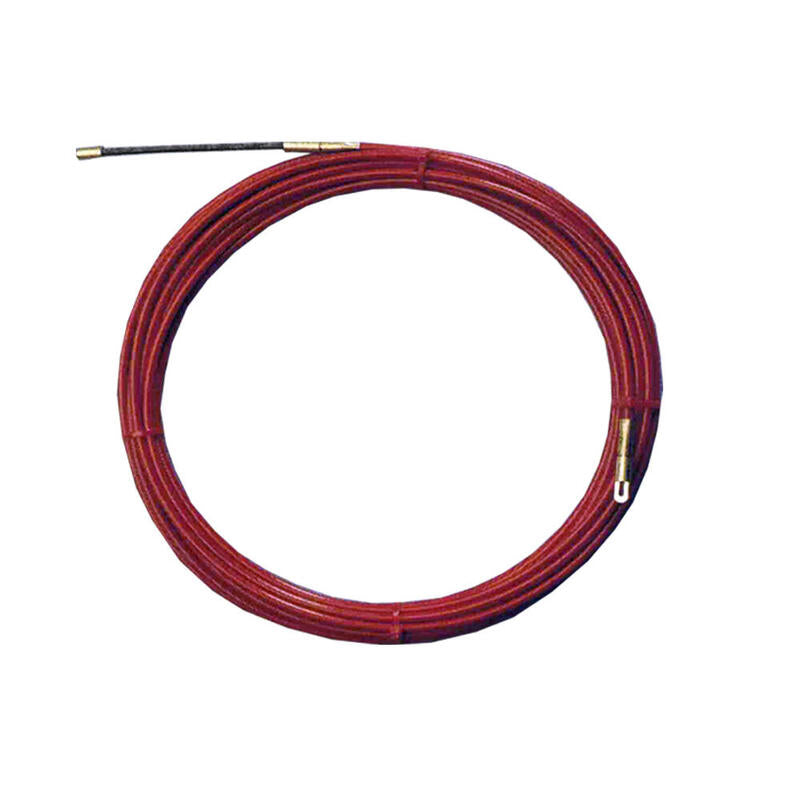 Sonda-Tiracables 15m X 3,9mm Acero Forrado Profesional