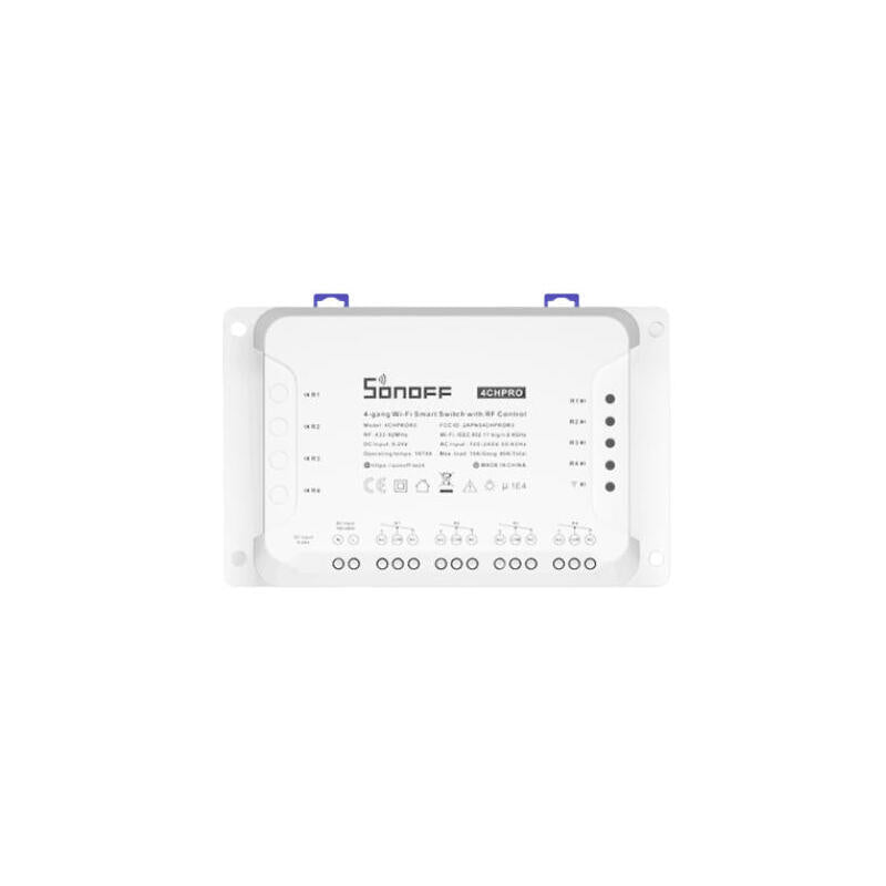 Sonoff 4ch Pro R3 Wifi Smart Switch Con Control Rf - Relé Inteligente