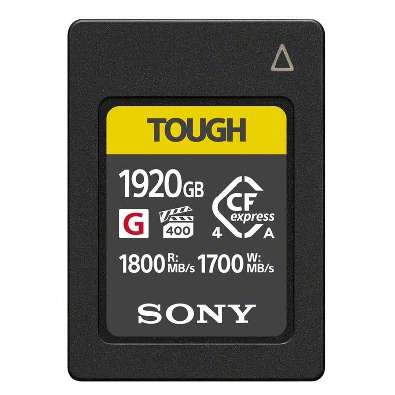 Sony Cfexpress Type A 1920gb Tough R/W 1800/1700mbs Ceag1920t