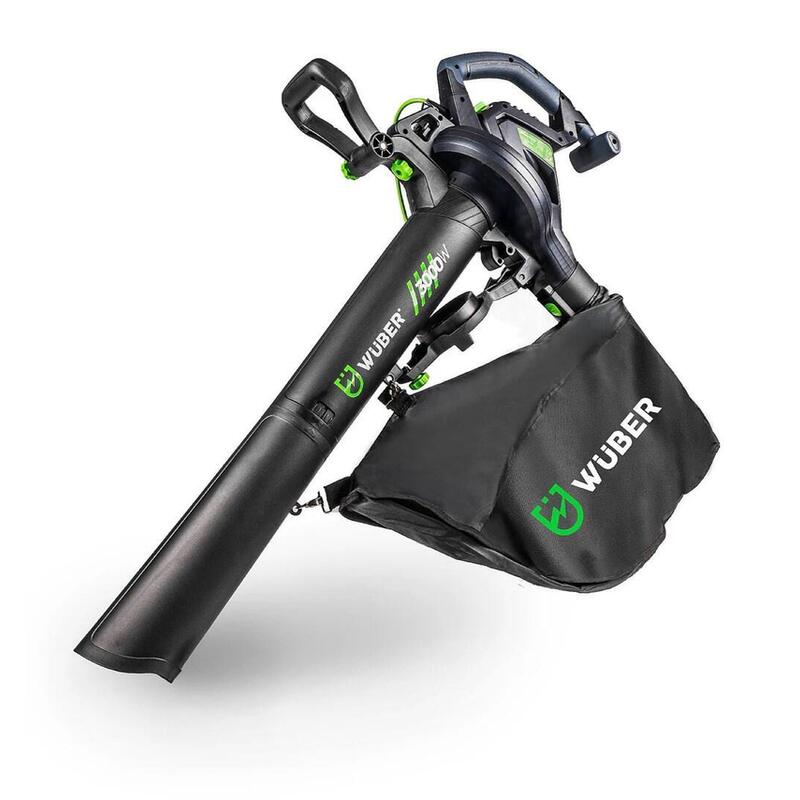Soplador Eléctrica Para Hojas 3000w Con Trituradora 15:1 W43422 Wuber