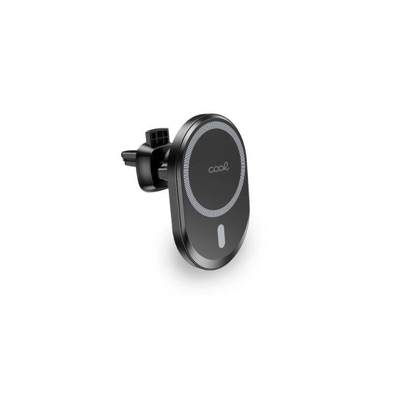 Soporte Coche Cool+Carga Qi Magnetico