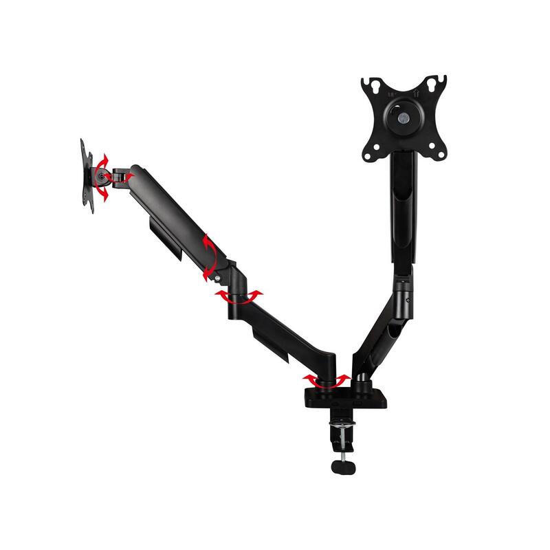 Soporte De Alta Calidad Para Televisores Lcd De 17" A 32" Para Escritorio Con Doble Articulación.