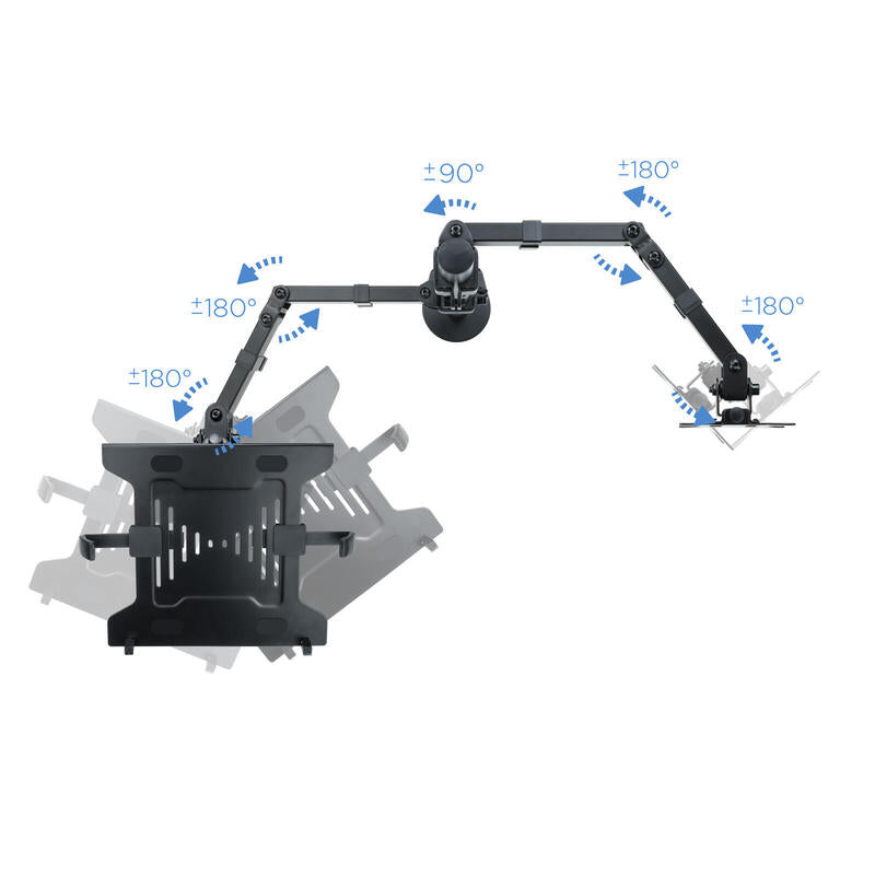 Soporte De Mesa Monitor - Portátil 13 - 32 Pulg. 2x Brazos Db1200tn-B