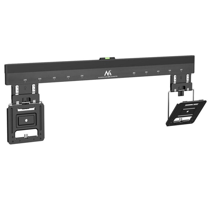 Soporte De Pared Maclean Mc-481 Ultraplano Para Tv, 37-80", Vesa Máx. 600x400
