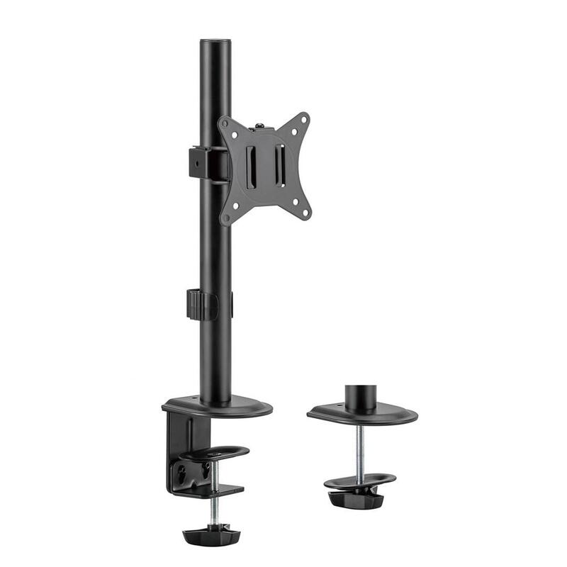Soporte De Sobremesa Para Monitor Maclean Mc-751n Lcd, Vesa 75x75 Y 100x100, 17-32" Carga Max. 9kg