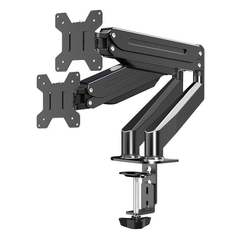 Soporte Esperanza Erw020 De Sobremesa A Gas Para Dos Monitores De 17-27'' Hasta 6 Kg