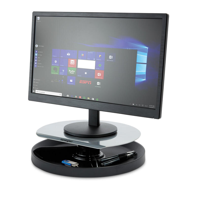Soporte Monitor Kensington Spin2 Silver/Black