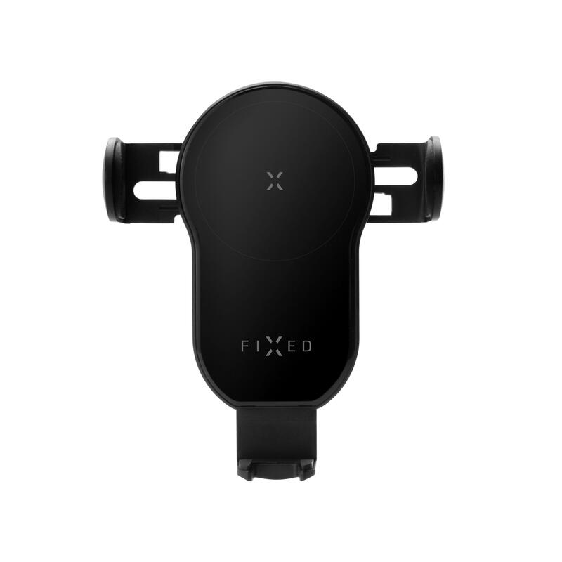 Soporte Para Coche Fijo Matic Con Carga Rápida Inalámbrica, 15w, Usb-C, Negro