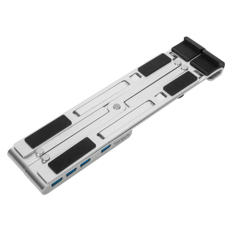 Soporte Para Portatil Targus Con Hub Integrado 4x Usb- A Plata