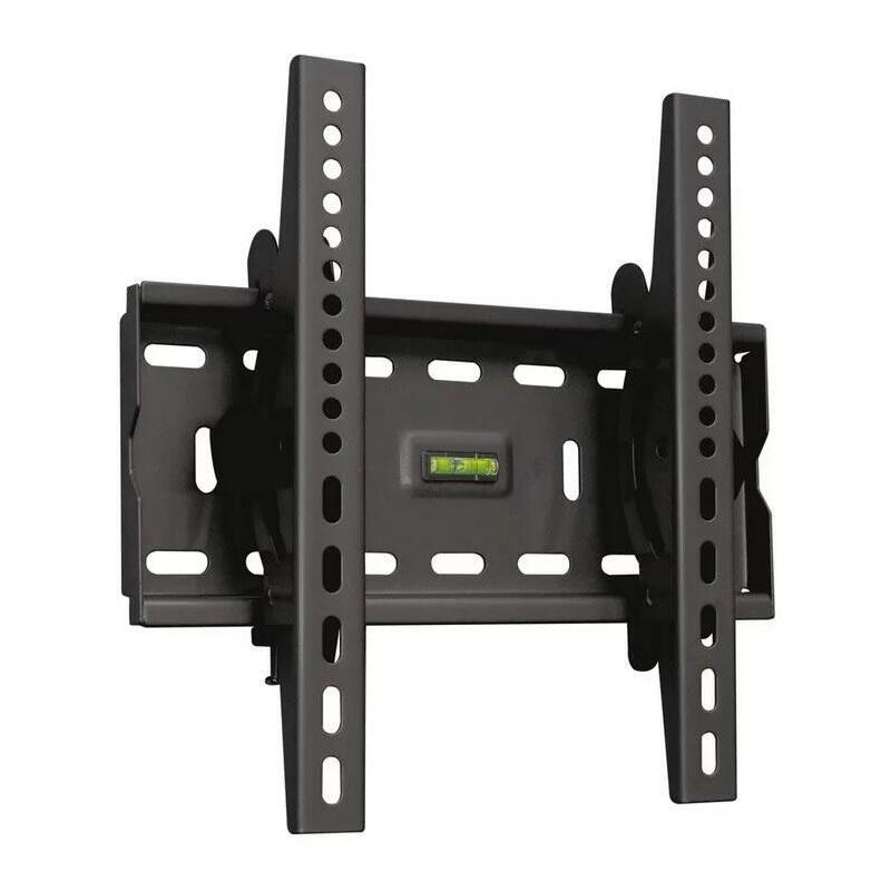 Soporte Pared Dti Sop-2050 Fijo Vesa 50/ 75/ 100/ 200 Aprox. 17-50 Max 50kg , Incluye Nivel, Color Negro