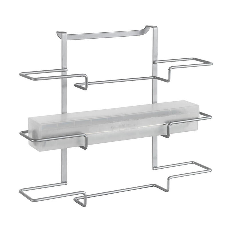 Soporte Triple De Puerta Para Film/Aluminio 'Galileo' 36x9x30cm Metaltex