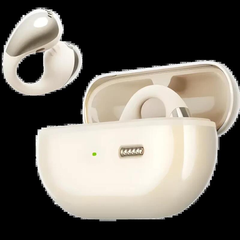 Auriculares Soundpeats Pearlclip Pro Hi-Res Audio Ldac Beige