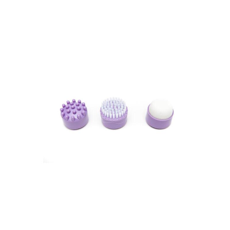 Spa Para Pies Mesko Ms2152 Hidromasaje Rodillo De Masaje Planta Calefactable Blanco Y Morado Medidas 36.3x21.5x41cm