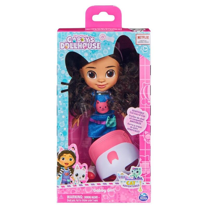 Spin Master Dreamworks Gabby'S Dollhouse Cat Adventures - Gabby Girl, Figura 20 Cm 6065858