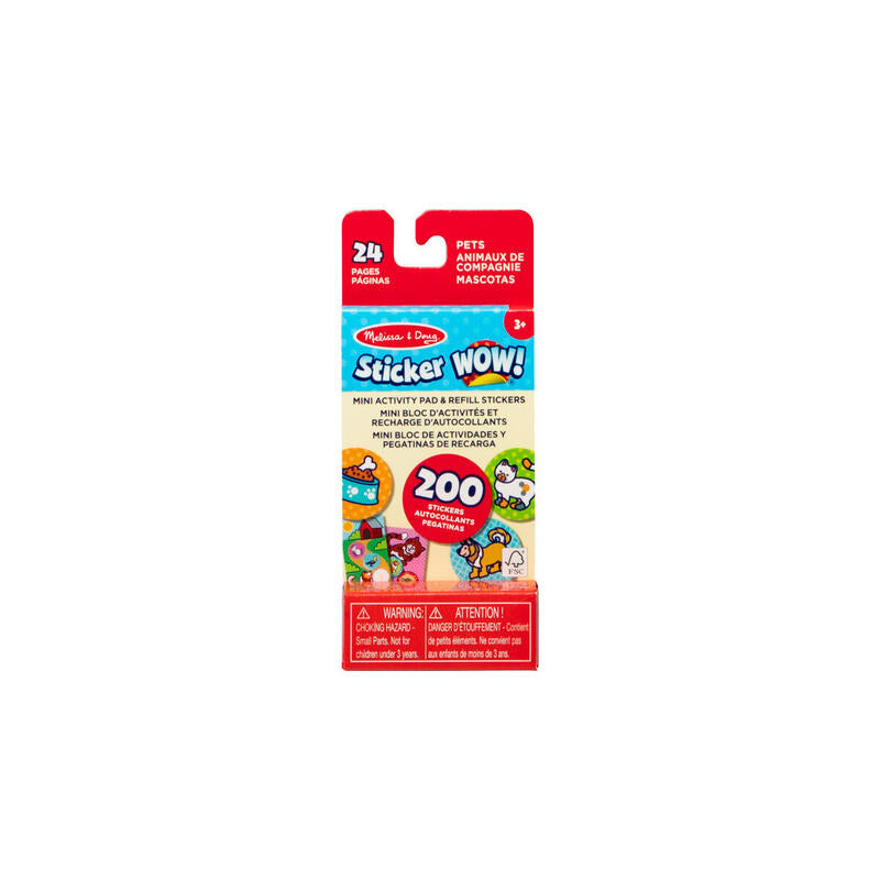 Spin Master Melissa & Doug - Pegatinas ¡Guau! Set De Recambio Animales, Manualidades. 6075135