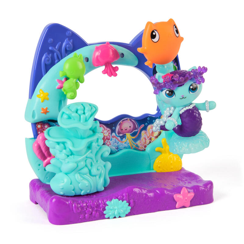 Spinmaster Gabby'S Dollhouse: Der Film - Balkon-Spielset Merkätzchens Aquarium 6074163