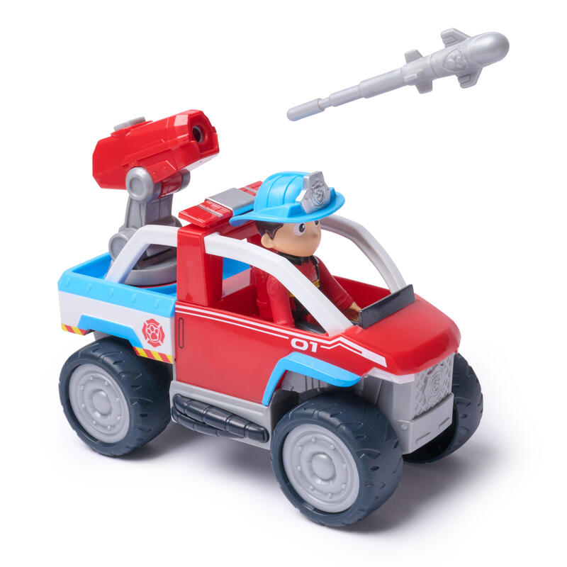 Spinmaster Paw Patrol Fire Rescue - Ryders Rettungsfahrzeug (Mit Drohnen-Abwerfer Und Ryder Figur) 6073897
