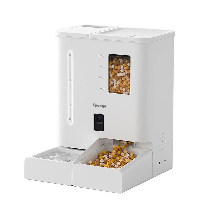 Sponge Pet Feeder Smart Dual - Dispensador Inteligente De Comida Para Mascotas 5l