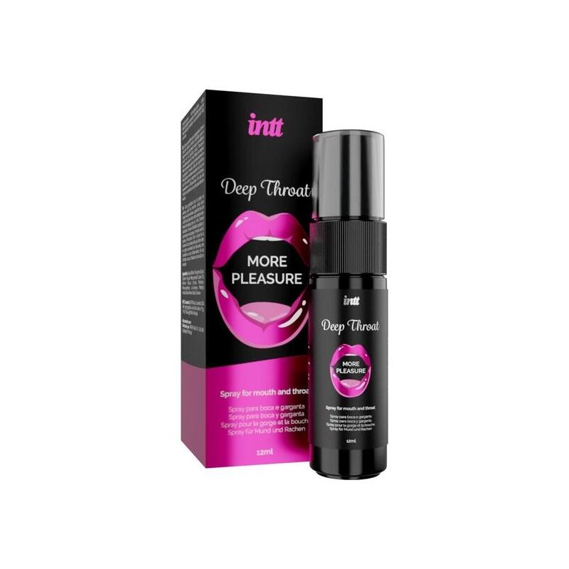 Spray Para Sexo Oral - 12 Ml Intt Deep Throat