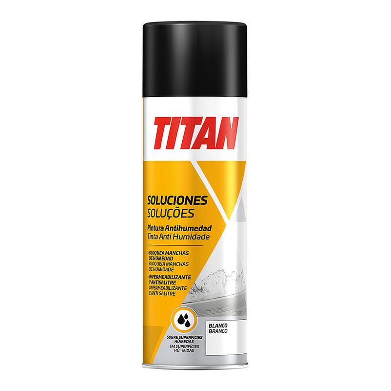 Spray Pintura Antihumedad Blanca, Mate, 500 Ml