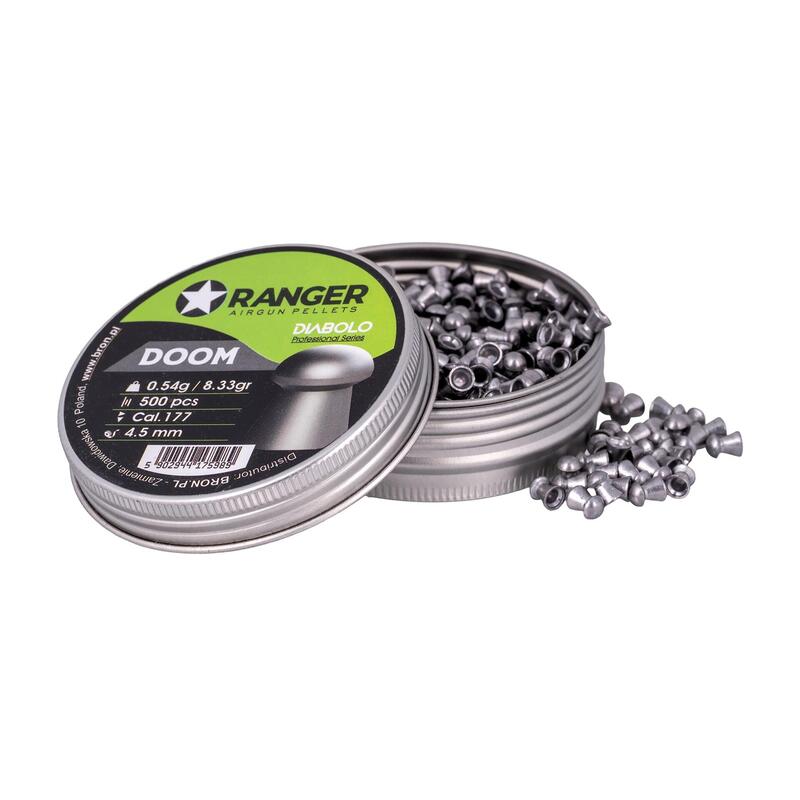 Srut 4,5 Mm Ranger Diabolo Professional Doom Grzybek 500 Szt. 0,54 G