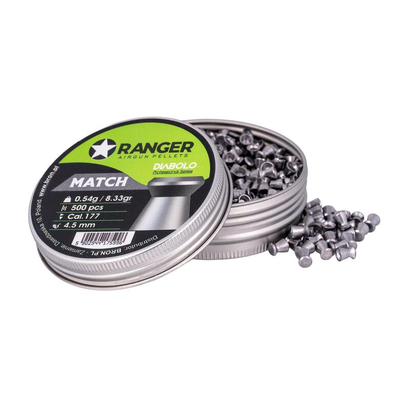 Srut 4,5 Mm Ranger Diabolo Professional Match Plaski 500 Szt. 0,54 G