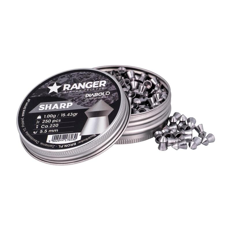 Srut 5,5 Mm Ranger Diabolo Sharp Szpic 250 Szt. 1,00 G