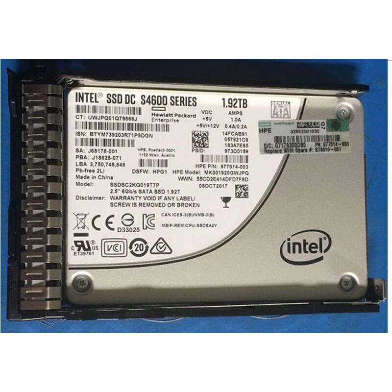 Ssd 1.92tb 6g Sff Sata Mu Sc Ds