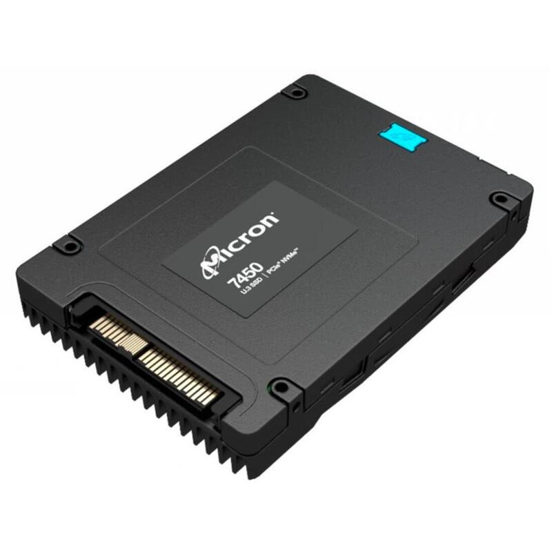 Ssd Micron 7450 Pro 960gb U.3 (15mm) Nvme Pci 4.0 Mtfdkcc960tfr-1bc1zabyyr (Dwpd 1)