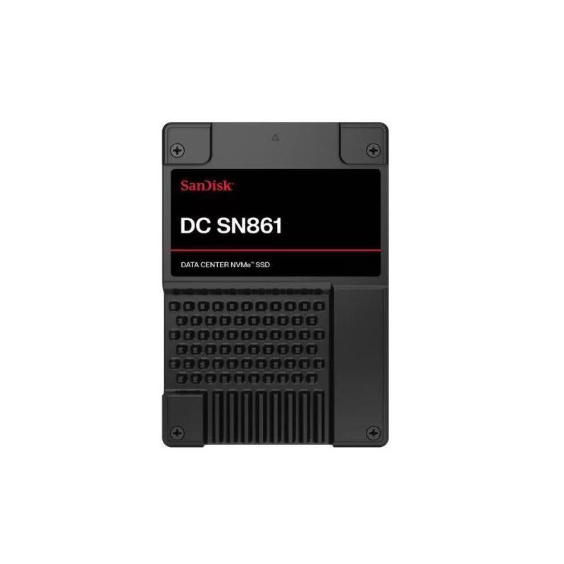 Ssd Sandisk Dc Sn861 1.92tb U.2 Pcie Gen5 Nvme Write Speed 3600 Mbytes/Sec Read Speed 13700 Mbytes/Sec 15mm Sds6ba119psp9x30ts2525